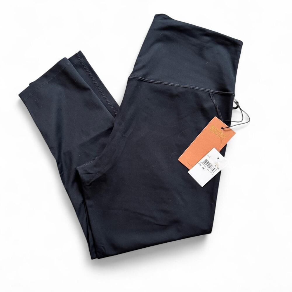 girlfriend collective Black High-Rise Leggings